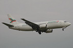 Photo of Bulgaria Air Boeing 737-36Q LZ-BON (cn 29060/2979) at London Stansted Airport (STN) on 12th August 2005