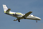 Photo of Untitled (London Executive Aviation) Cessna 550 Citation II G-FJET (cn 550-0419) at London Stansted Airport (STN) on 15th August 2005