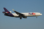 Photo of FedEx Express McDonnell Douglas MD-11F N595FE (cn 48553/531) at London Stansted Airport (STN) on 17th August 2005