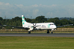 Photo of Emerald Airways (FlyJem) British Aerospace BAe ATP G-JEMA (cn 2028) at Manchester Ringway Airport (MAN) on 16th September 2005