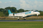 Photo of Luxair Embraer ERJ-145EP LX-LGU (cn 14500084) at Manchester Ringway Airport (MAN) on 16th September 2005