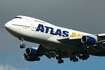 Photo of Atlas Air Boeing 747-243B(SF) N517MC (cn 23300/613) at London Stansted Airport (STN) on 29th September 2005