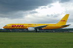 Photo of DHL Express (opb European Air Transport) Boeing 757-236(SF) OO-DPO (cn 23398/077) at London Luton Airport (LTN) on 1st October 2005