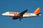 Photo of easyJet Airbus A319-111 G-EZEU (cn 2283) at London Stansted Airport (STN) on 27th October 2005