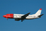 Photo of Norwegian Air Shuttle Boeing 737-3Y0 LN-KKR (cn 24256/1629) at London Stansted Airport (STN) on 27th October 2005