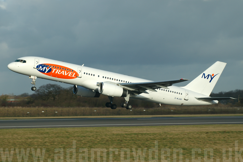 Photo of MyTravel Airways Boeing 757-21K G-WJAN (cn 28674/746) at Manchester Ringway Airport (MAN) on 20th January 2006