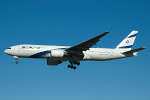 Photo of El Al Israel Airlines Boeing 777-258ER 4X-ECC (cn 30833/335) at London Heathrow Airport (LHR) on 9th February 2006