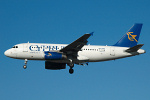 Photo of Cyprus Airways Airbus A319-132 5B-DBP (cn 1768) at London Heathrow Airport (LHR) on 9th February 2006