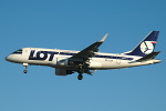 Photo of LOT Polish Airlines Embraer ERJ-170-100LR SP-LDF (cn 17000035) at London Heathrow Airport (LHR) on 9th February 2006