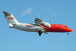 Photo of TNT British Aerospace BAe 146-300QT OO-TAJ (cn E3153) at London Stansted Airport (STN) on 5th March 2006