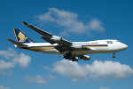 Photo of Singapore Airlines Cargo Boeing 747-412F 9V-SFP (cn 32902/1364) at London Stansted Airport (STN) on 5th April 2006