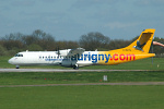 Photo of Aurigny Air Services Arospatiale ATR-72-202 G-BXTN (cn 483) at London Stansted Airport (STN) on 28th April 2006