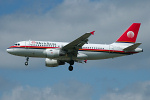 Photo of Meridiana Airbus A319-112 EI-DFP (cn 1048) at London Gatwick Airport (LGW) on 1st May 2006