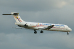 Photo of Nordic Leisure McDonnell Douglas MD-87 SE-RBA (cn 49403/1404) at London Stansted Airport (STN) on 21st June 2006
