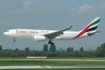 Photo of Emirates Airbus A330-243 A6-EAG (cn 396) at Dusseldorf International Airport (DUS) on 6th September 2006