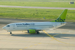 Photo of DBA Boeing 737-322 D-AGEB (cn 24320/1670) at Dusseldorf International Airport (DUS) on 6th September 2006