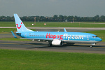 Photo of Hapag-Lloyd Boeing 737-8K5(W) D-ATUF (cn 34687/1907) at Dusseldorf International Airport (DUS) on 6th September 2006