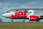 Photo of Jet2 Boeing 737-33A G-CELU (cn 23657/1280) at Newcastle Woolsington Airport (NCL) on 27th January 2007