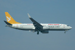 Photo of Pegasus Airlines Boeing 737-86N(W) TC-API (cn 32732/1056) at London Stansted Airport (STN) on 28th March 2007