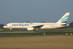 Photo of euroAtlantic Airways Boeing 757-2G5 CS-TLX (cn 24176/173) at London Stansted Airport (STN) on 2nd April 2007