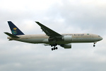 Photo of Saudi Arabian Airlines Boeing 777-268ER HZ-AKB (cn 28345/099) at London Stansted Airport (STN) on 28th June 2007