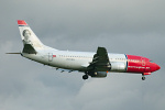 Photo of Norwegian Air Shuttle Boeing 737-3Y0 LN-KKN (cn 24910/2030) at London Stansted Airport (STN) on 28th June 2007