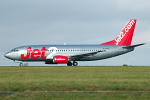 Photo of Jet2 Boeing 737-377(QC) G-CELX (cn 23654/1273) at Newcastle Woolsington Airport (NCL) on 2nd November 2007