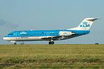 Photo of KLM Cityhopper Fokker 70 PH-WXC (cn 11574) at Newcastle Woolsington Airport (NCL) on 5th November 2007