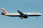 Photo of British Airways Airbus A321-231 G-EUXF (cn 2324) at Newcastle Woolsington Airport (NCL) on 8th April 2008