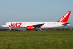 Photo of Jet2 Boeing 757-236 G-LSAD (cn 24397/221) at Newcastle Woolsington Airport (NCL) on 2nd May 2008