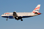 Photo of British Airways Airbus A319-131 G-EUOF (cn 1590) at Newcastle Woolsington Airport (NCL) on 6th December 2008