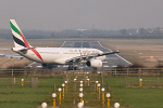 Photo of Emirates Airbus A330-243 A6-EAB (cn 365) at Newcastle Woolsington Airport (NCL) on 29th December 2008