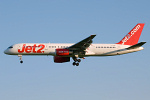 Photo of Jet2 Boeing 757-236 G-LSAD (cn 24397/221) at Newcastle Woolsington Airport (NCL) on 12th April 2009