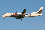 Photo of Eastern Airways SAAB 2000 G-CDKB (cn 032) at Newcastle Woolsington Airport (NCL) on 4th June 2009